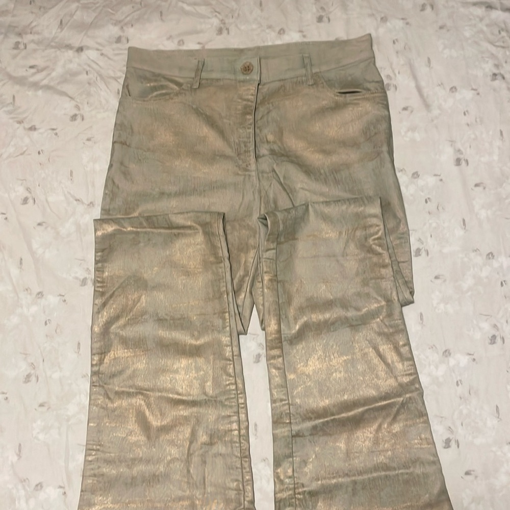 Shimmery pants